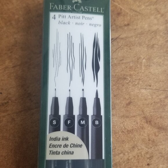New FABER-CASTELL PIT ARTISTS PENS 2 - Picture 3 of 5